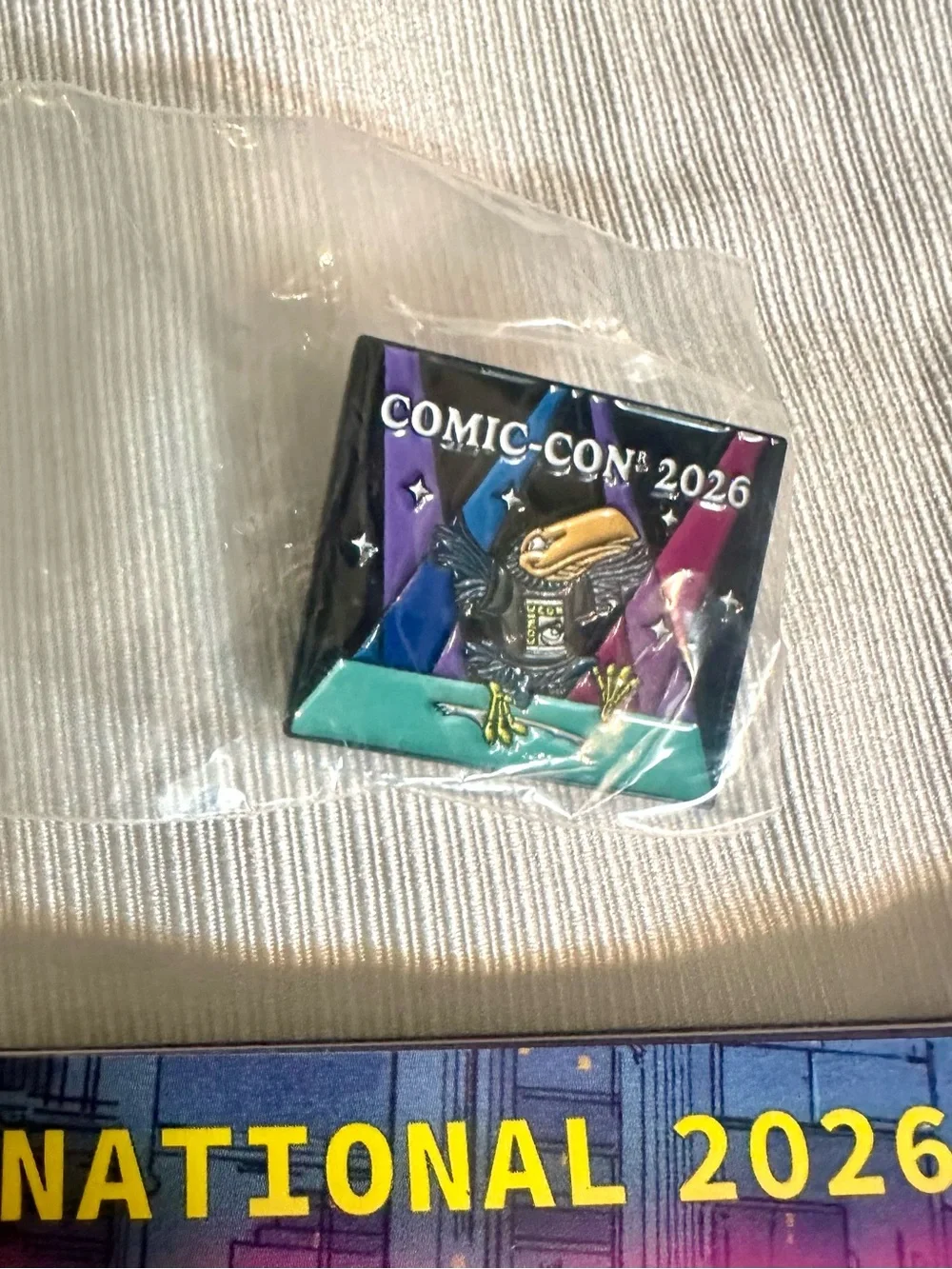 2026 SDCC Comic Con Backpack Bag Animayhem Hulu Demon Slayer Event Guide Pin
